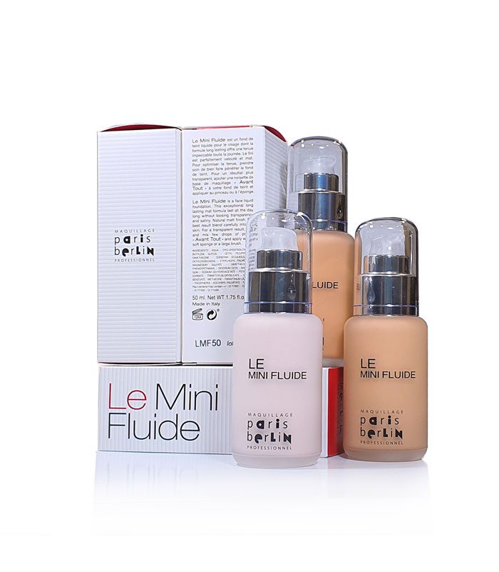 PARIS BERLIN - BASE DE MAQUILLAJE LFC5, MINI FLUIDO ROSTRO Y CUERPO